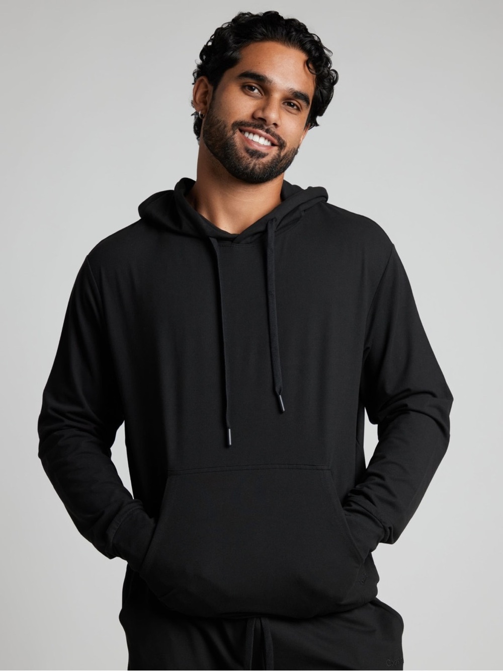 Comfrt AllDayJersey Hoodie | Black | Unisex Size Large